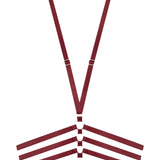 Maison Close Les Fetiches Harness (Burgundy) | Avec Amour Lingerie