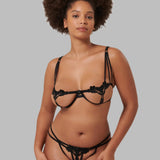 Nova Ouvert Cup Bra (Black)