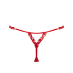 Bluebella Seren Thong (Red) | Avec Amour Lingerie