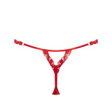 Bluebella Seren Thong (Red) | Avec Amour Lingerie