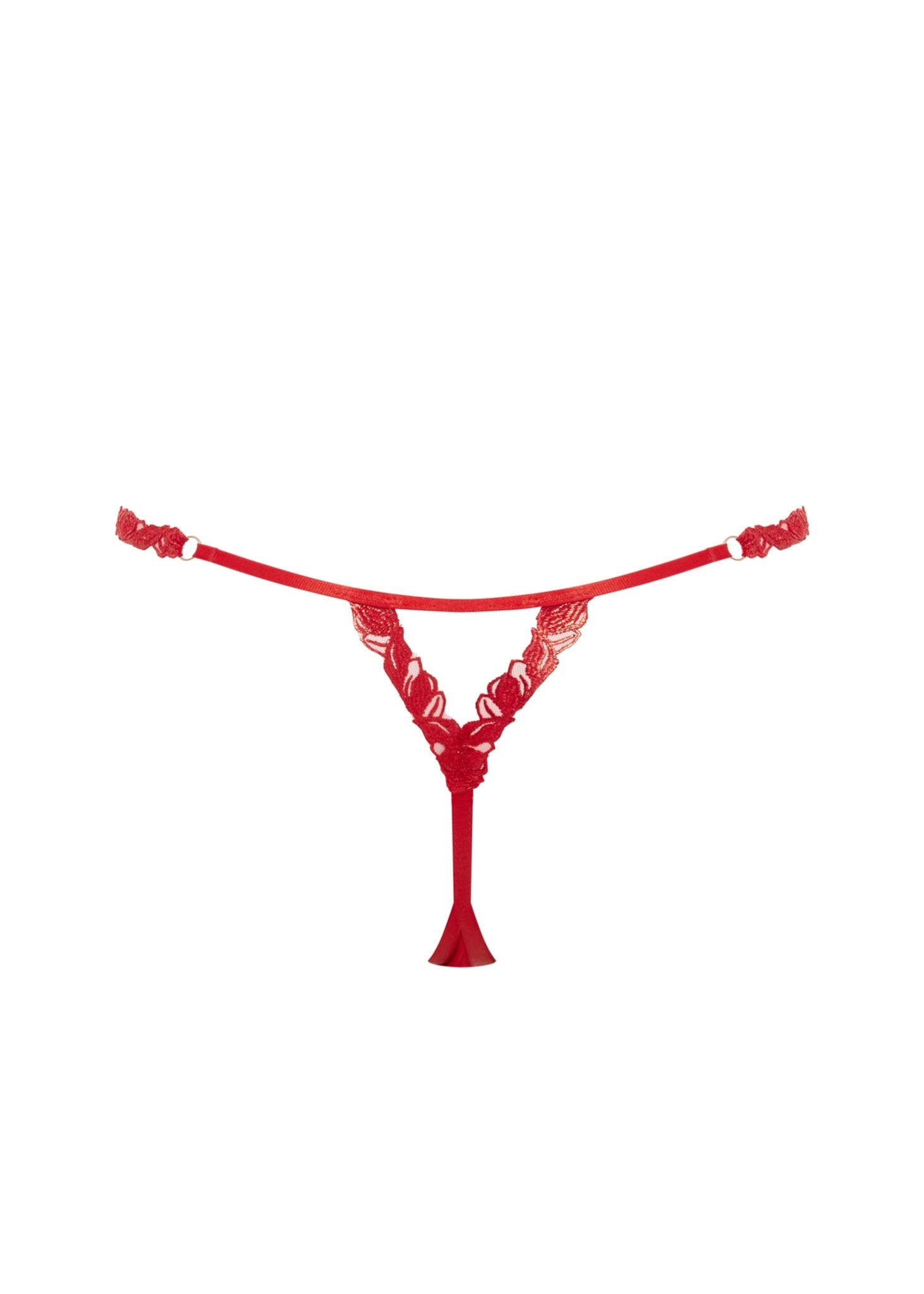 Bluebella Seren Thong (Red) | Avec Amour Lingerie