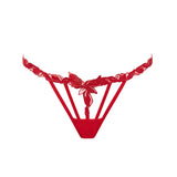 Bluebella Seren Thong (Red) | Avec Amour Lingerie