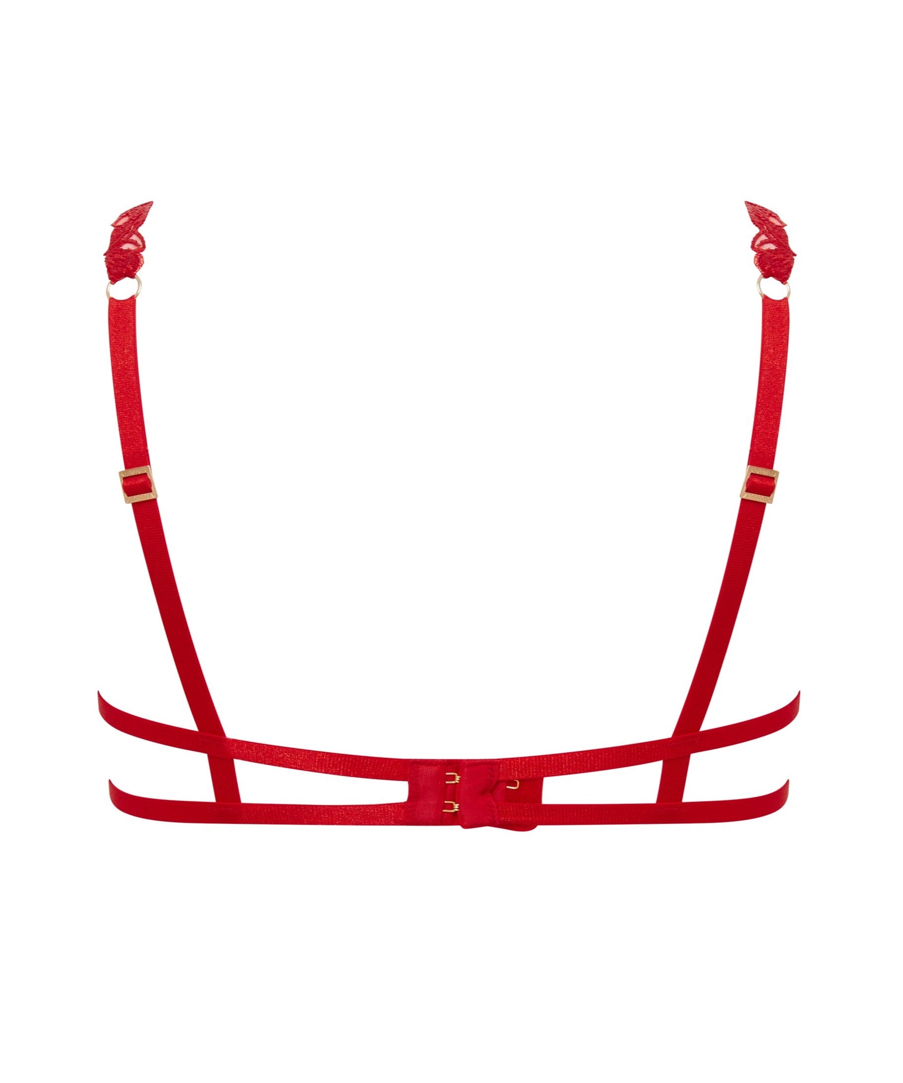 Bluebella Seren Wired Bra (Red) | Avec Amour Lingerie