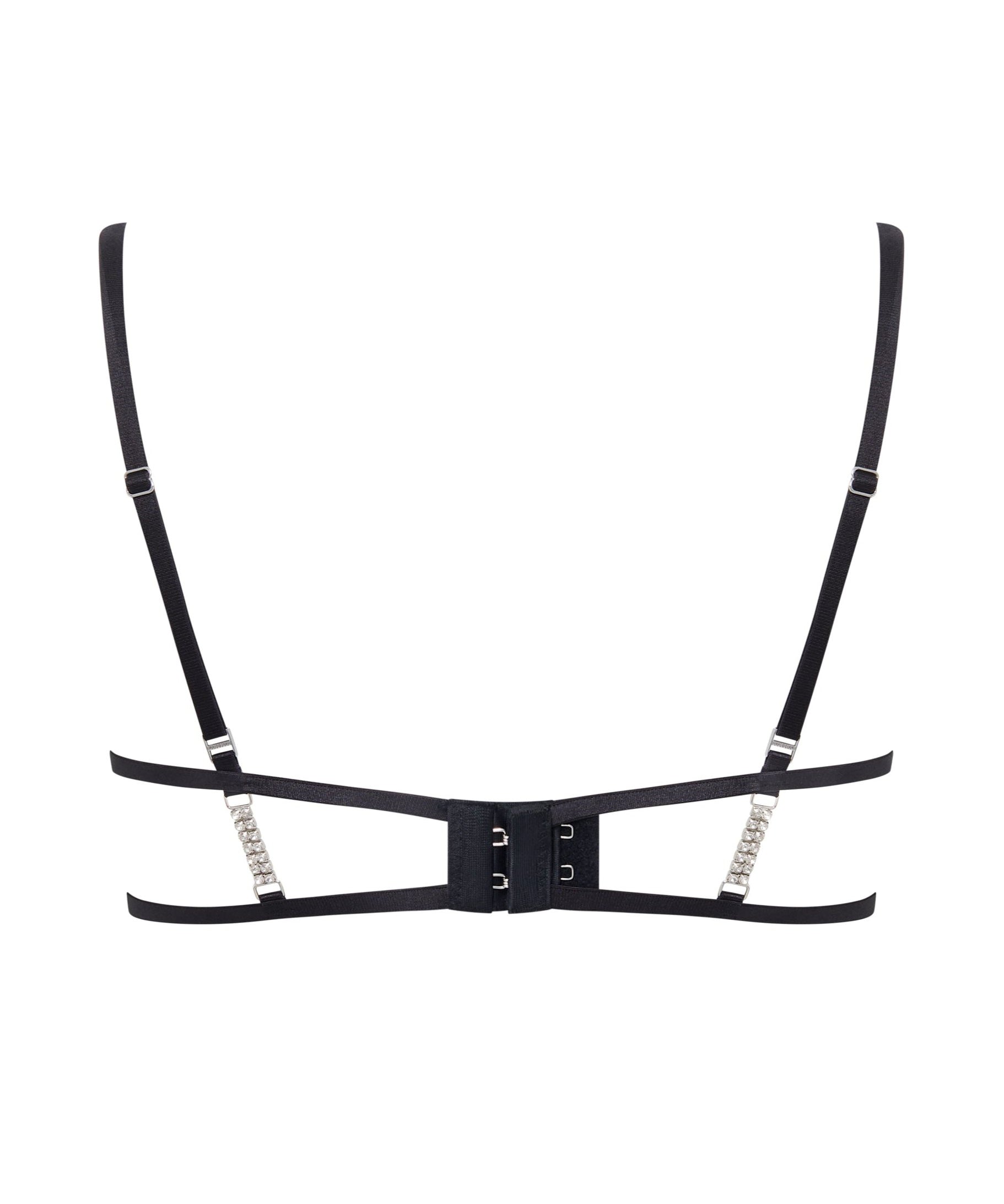 Susu Wired Bra (Black/Silver)