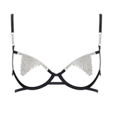 Susu Wired Bra (Black/Silver)