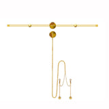 UPKO Double Bar Nipple Clamps & Clitoral Accessories Set (Gold) | Avec Amour Lingerie