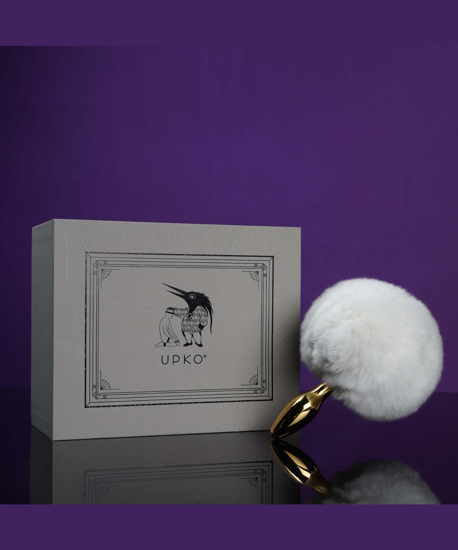 Rabbit Fur Bunny Tail Small Butt Plug