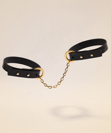 UPKO Leather Thin Bracelets, Cuffs, Restraints | Avec Amour Lingerie