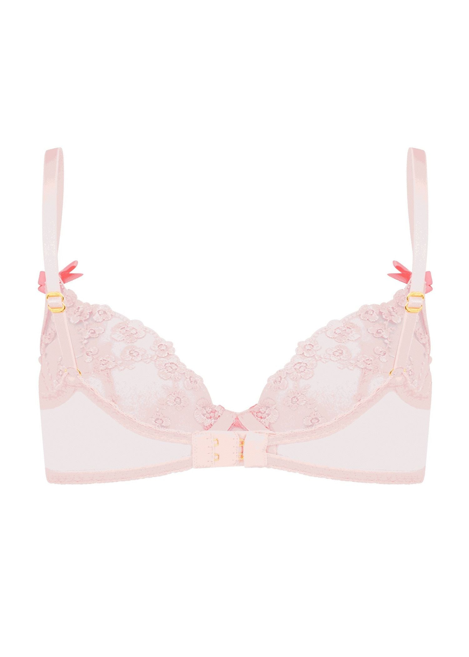 Buy Agent Provocateur Sparkle Satin-trimmed Metallic Embroidered