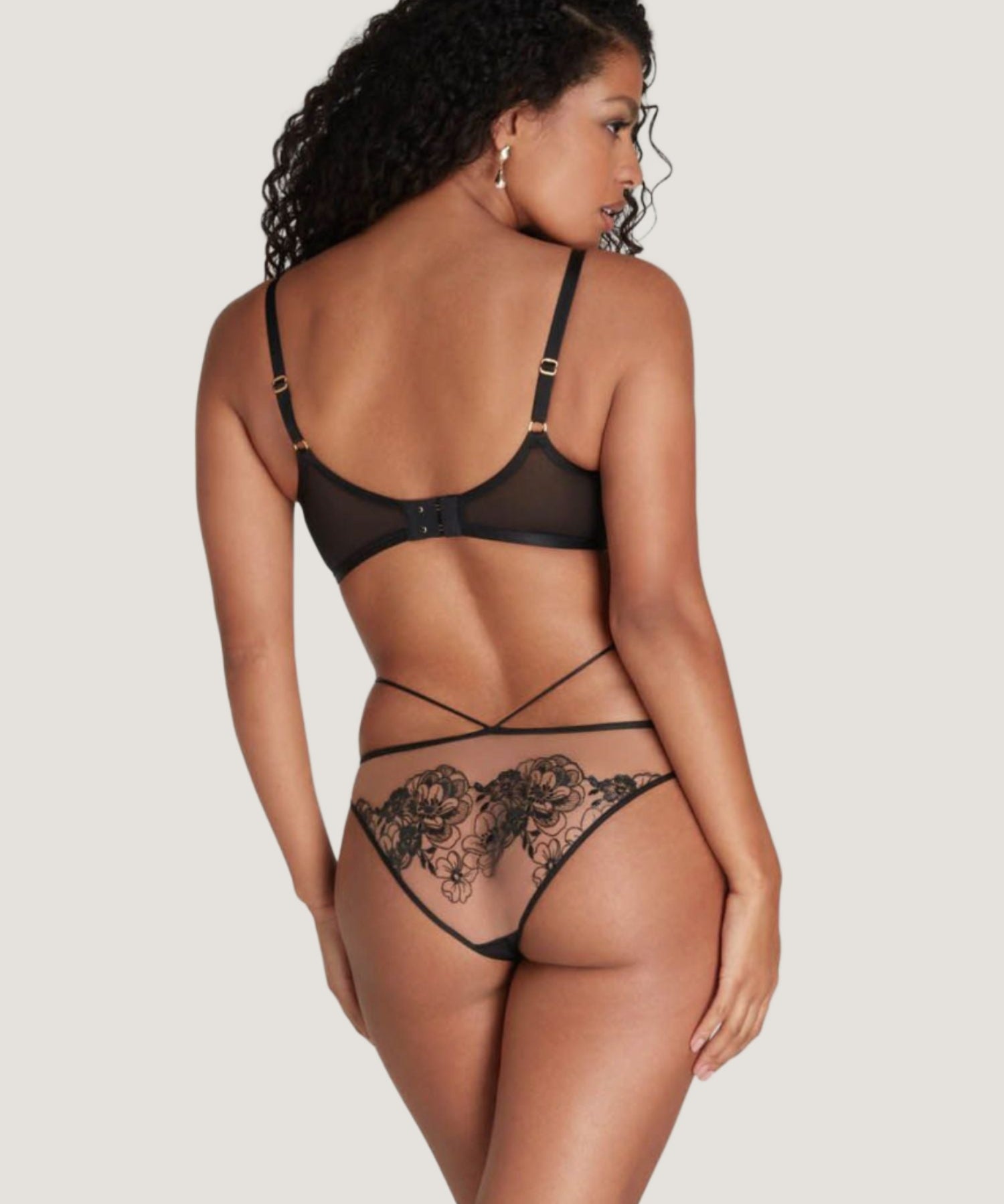 Agent Provocateur - Kalia Full Brief (Black) | Avec Amour Luxury Lingerie