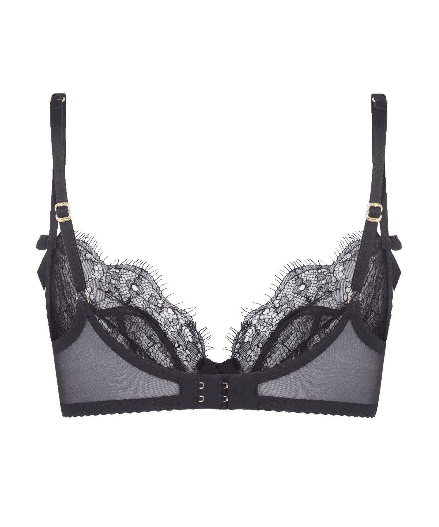 Agent Provocateur Lorna Lace Bra (Black) | Avec Amour Luxury Lingerie