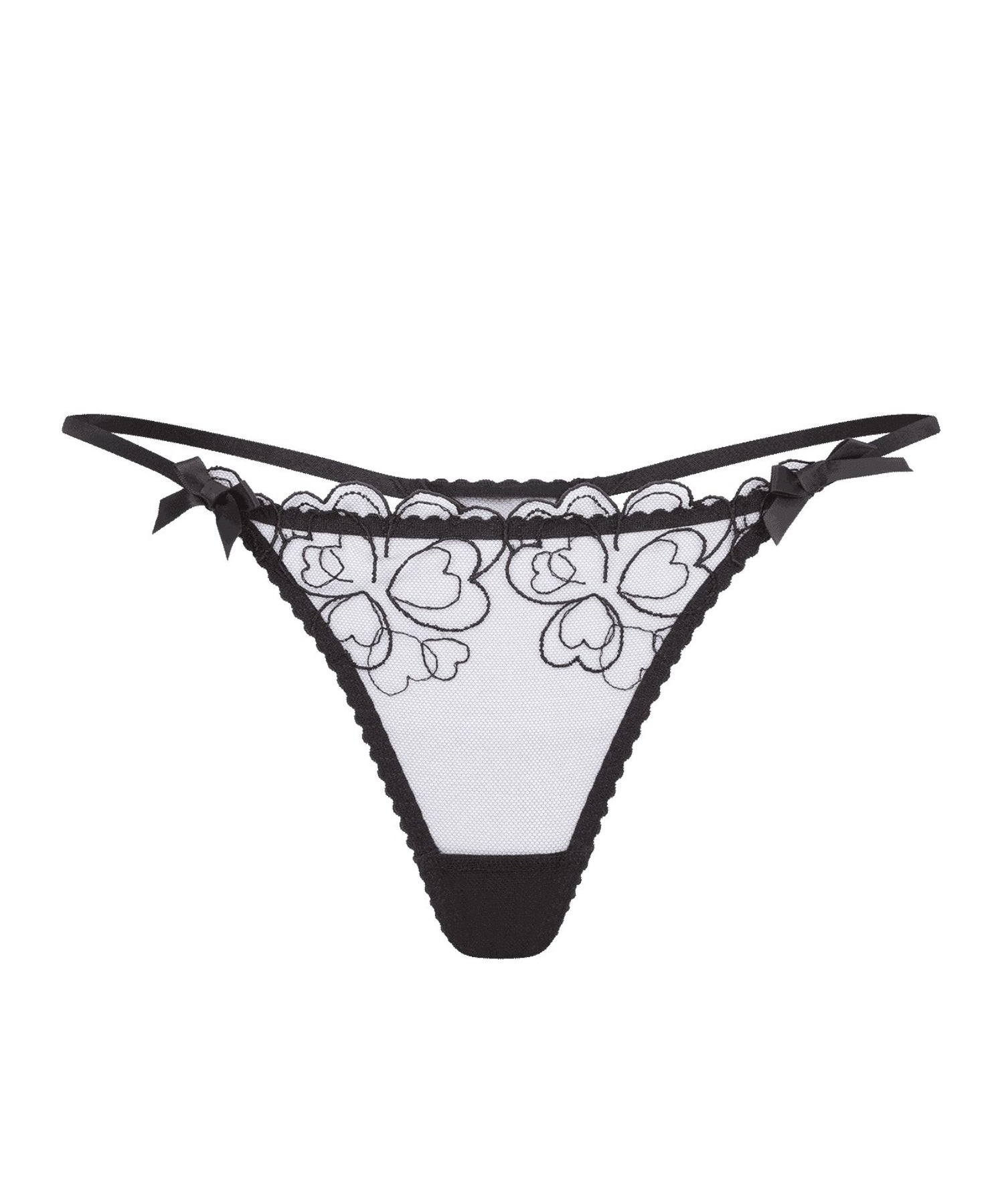 Agent Provocateur - Maysie Thong (Black) | Avec Amour Luxury Lingerie