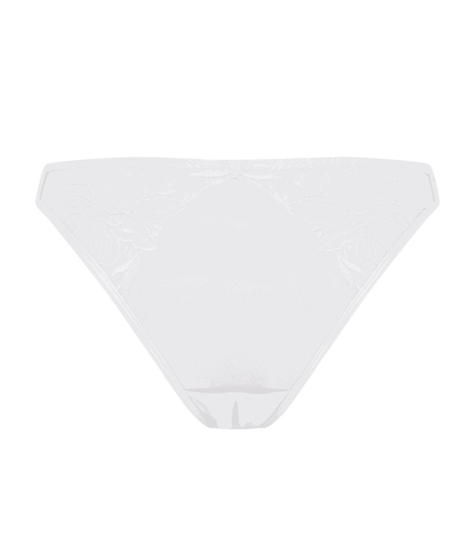 Agent Provocateur Ozella Ouvert Brief (White) | Avec Amour Luxury Lingerie