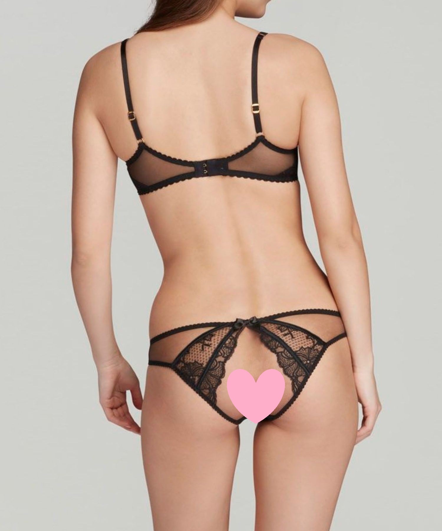 Agent Provocateur Rozlyn Underwired Lace Bra (Black) | Avec Amour Sexy Lingerie