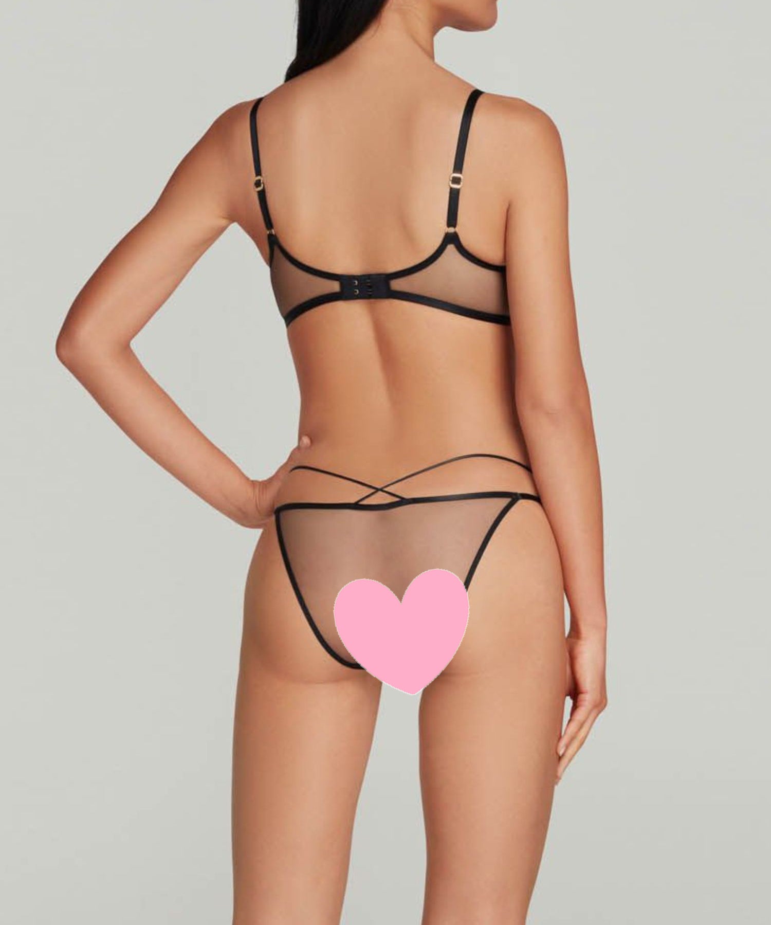 Agent Provocateur Zella Brief (Black) | Avec Amour Luxury Lingerie