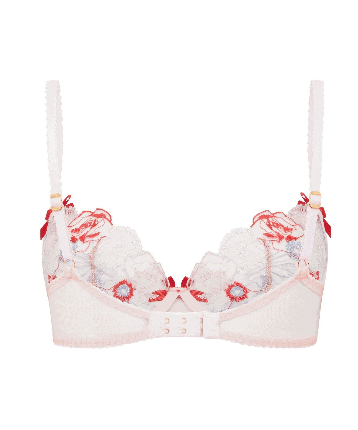 Agent Provocateur Zuri Bra (Red / Blue / Sand) | Avec Amour Luxury Lingerie