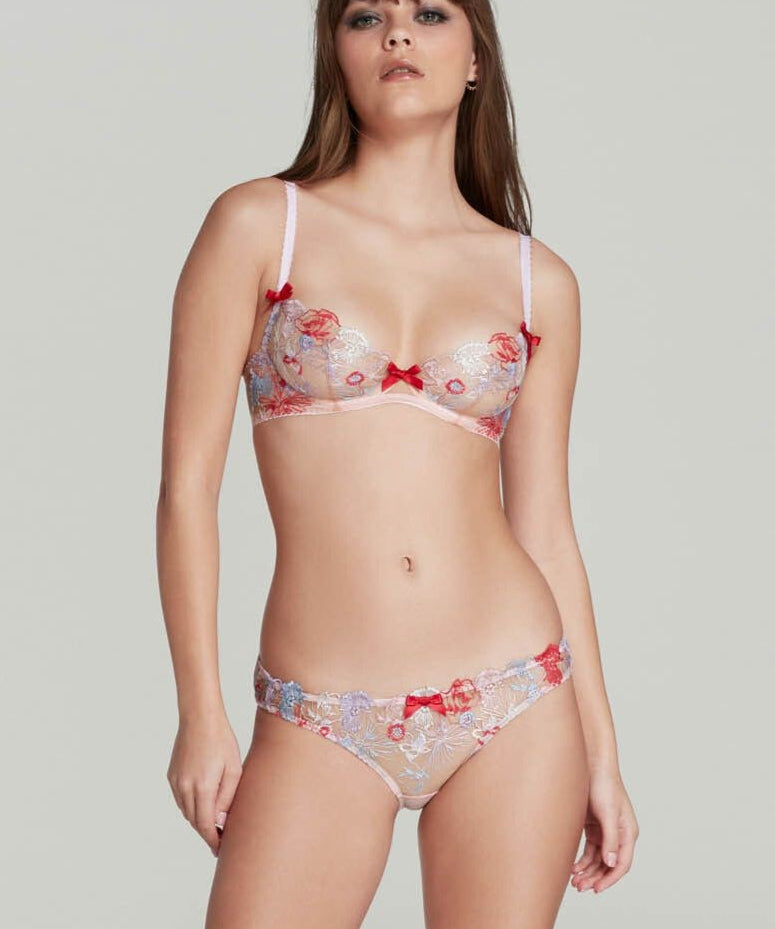 Agent Provocateur Zuri Brief (Red / Blue / Sand) | Avec Amour Luxury Lingerie