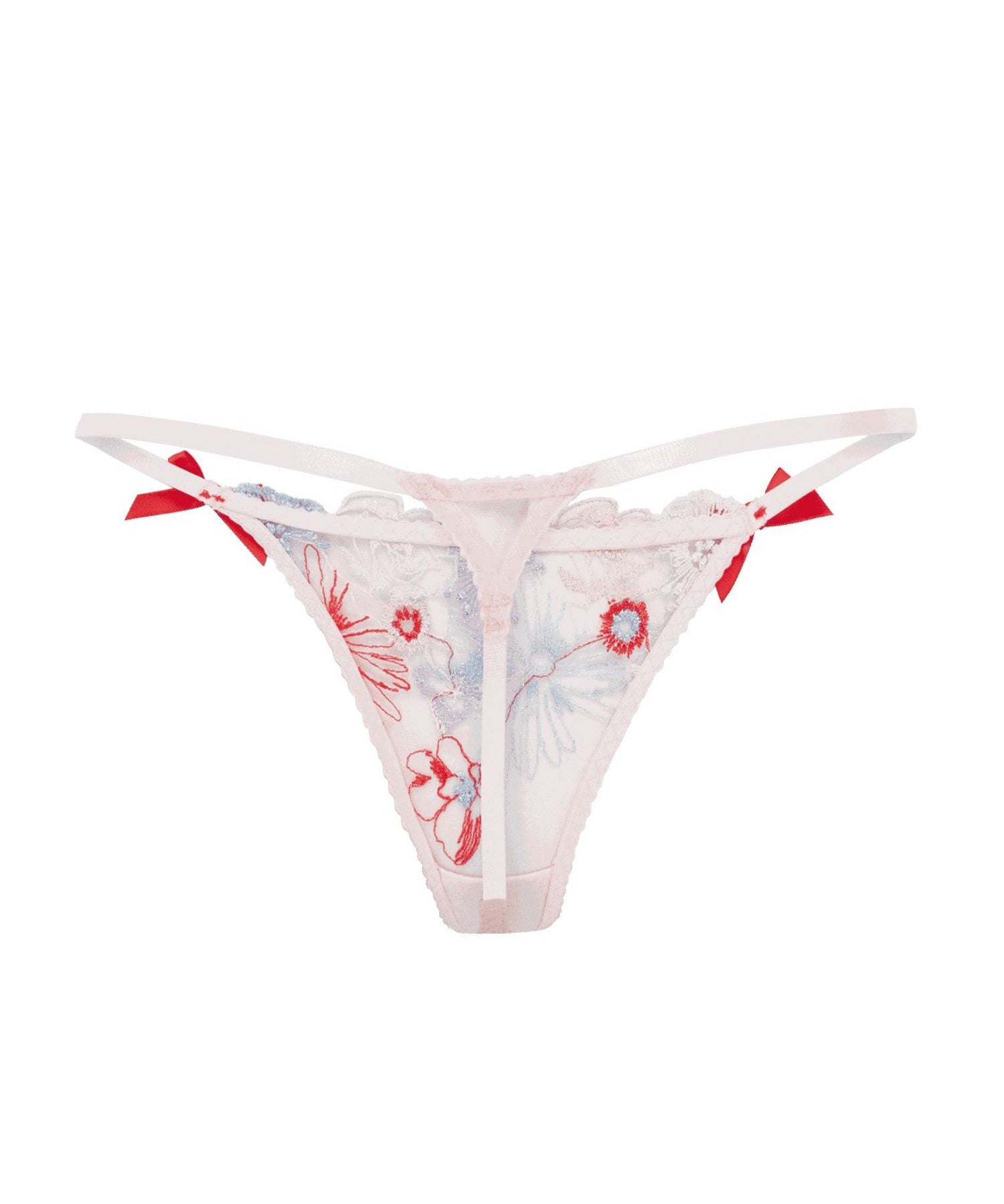 Agent Provocateur Zuri Thong (Red / Blue / Sand) | Avec Amour Luxury Lingerie