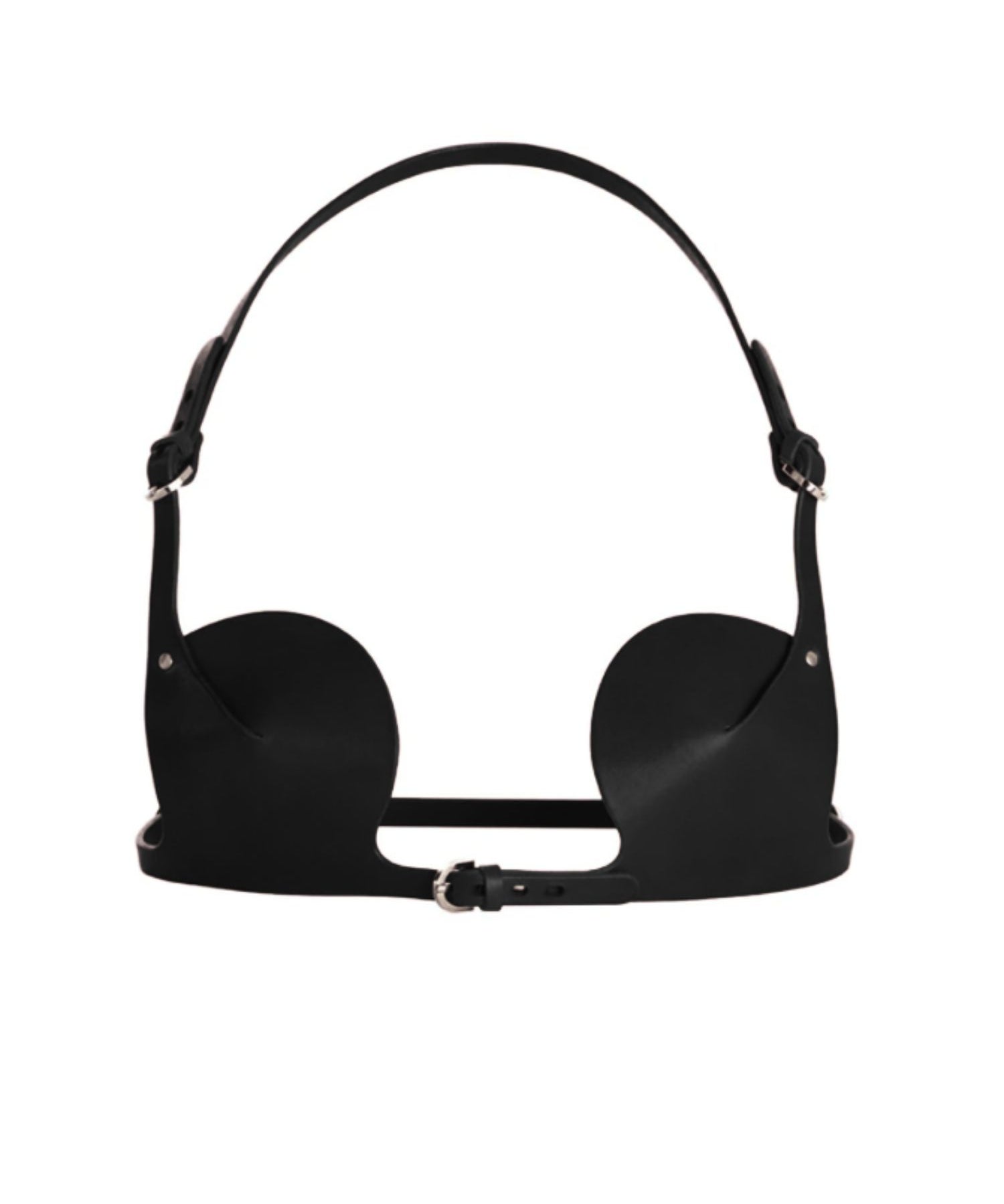 Anoeses Selena Leather Bra (Black) | Avec Amour Lingerie