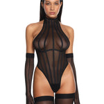 Anoeses Viv Bodysuit (Black) | Avec Amour Lingerie