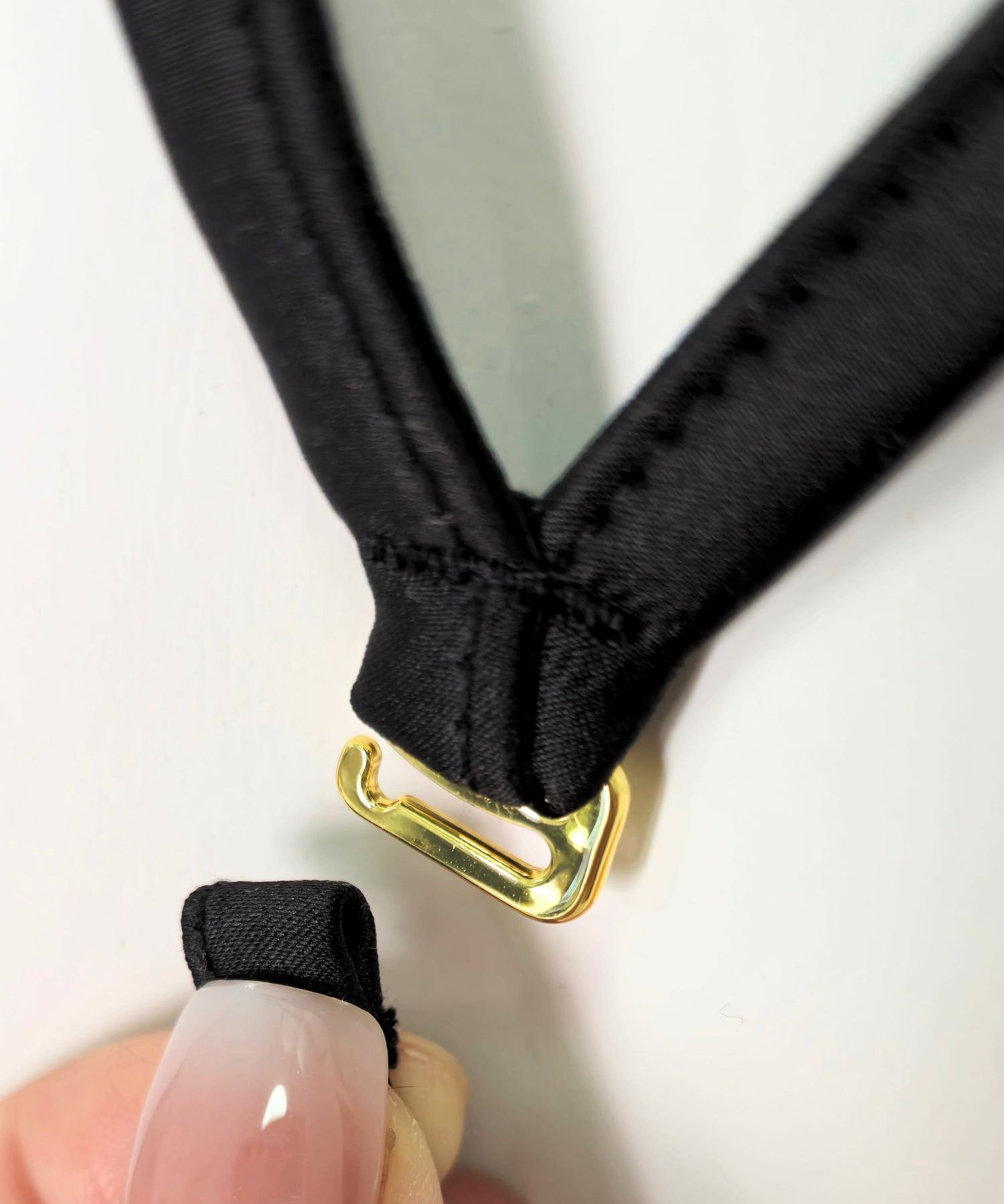 AVAM LINES Open Thong (Black) | Avec Amour Sexy Lingerie