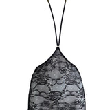 MAGNETISM LACE Harness Skirt (Black)