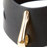 AVAM MOLTEN Leather Collar with Leash (Black) | Avec Amour Lingerie