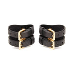 AVAM MOLTEN Leather Wrist Cuff (Black) | Avec Amour Lingerie