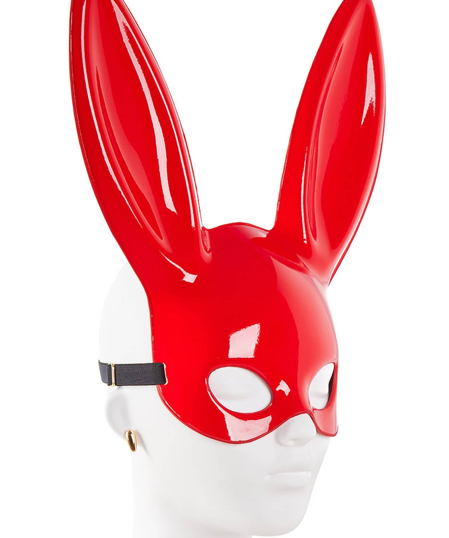 AVAM PLAY Bunny Mask (Red) | Avec Amour Lingerie