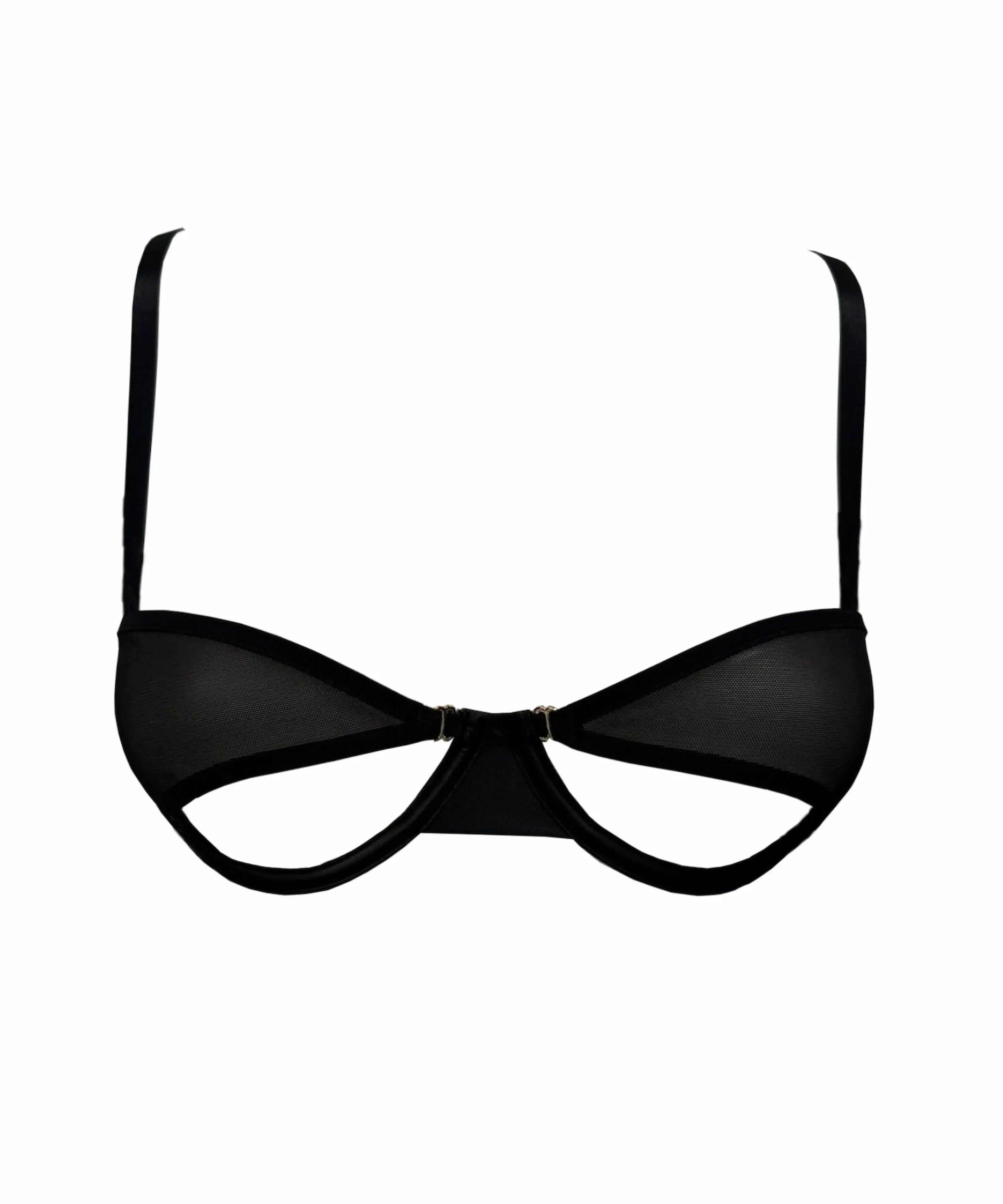 AVAM Sheer Multi Underwire Bra (Black) | Avec Amour Lingerie