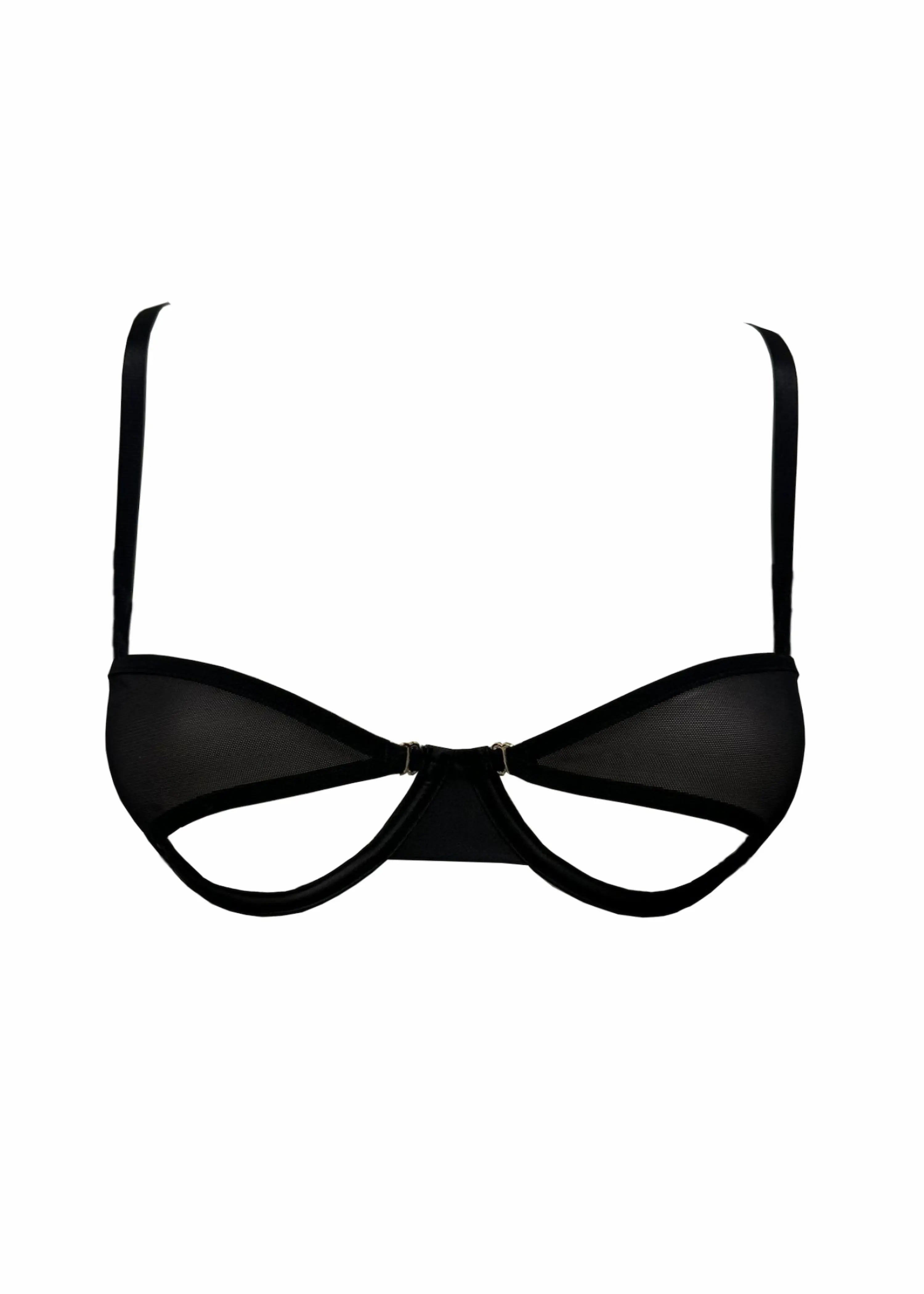 AVAM Sheer Multi Underwire Bra (Black) | Avec Amour Lingerie