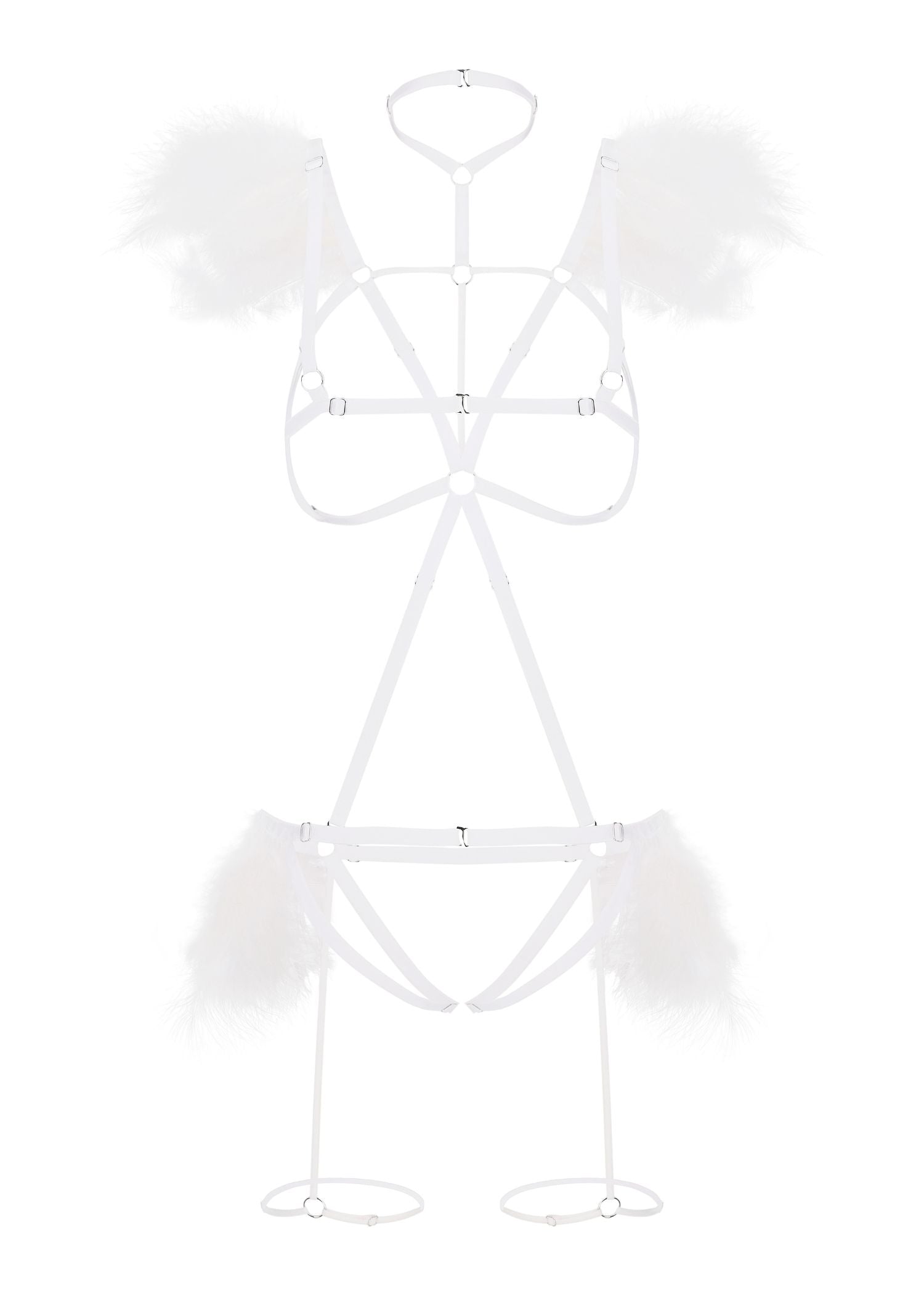 Baed Stories Night Of Revelations Set (White) | Avec Amour Lingerie