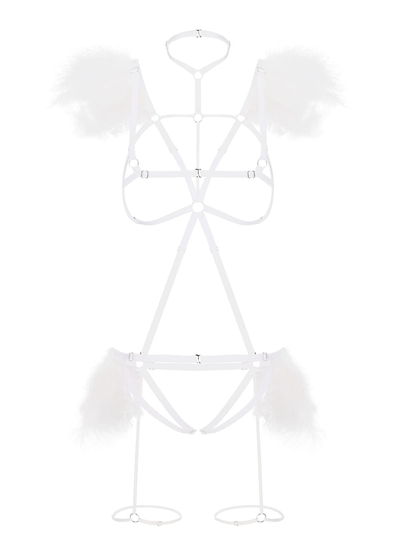Baed Stories Night Of Revelations Set (White) | Avec Amour Lingerie