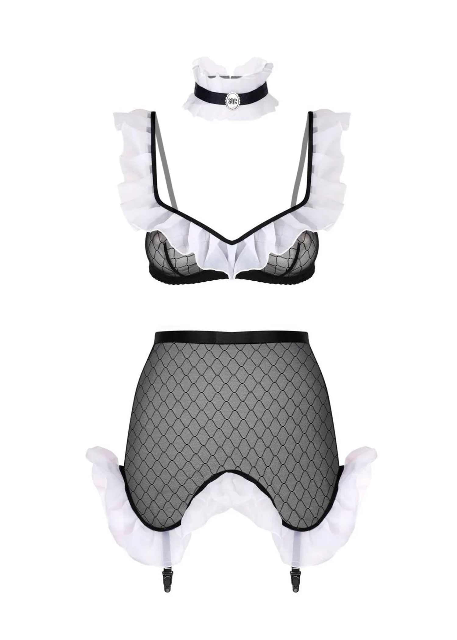 Baed Stories Sexy French Maid Costume | Avec Amour Lingerie