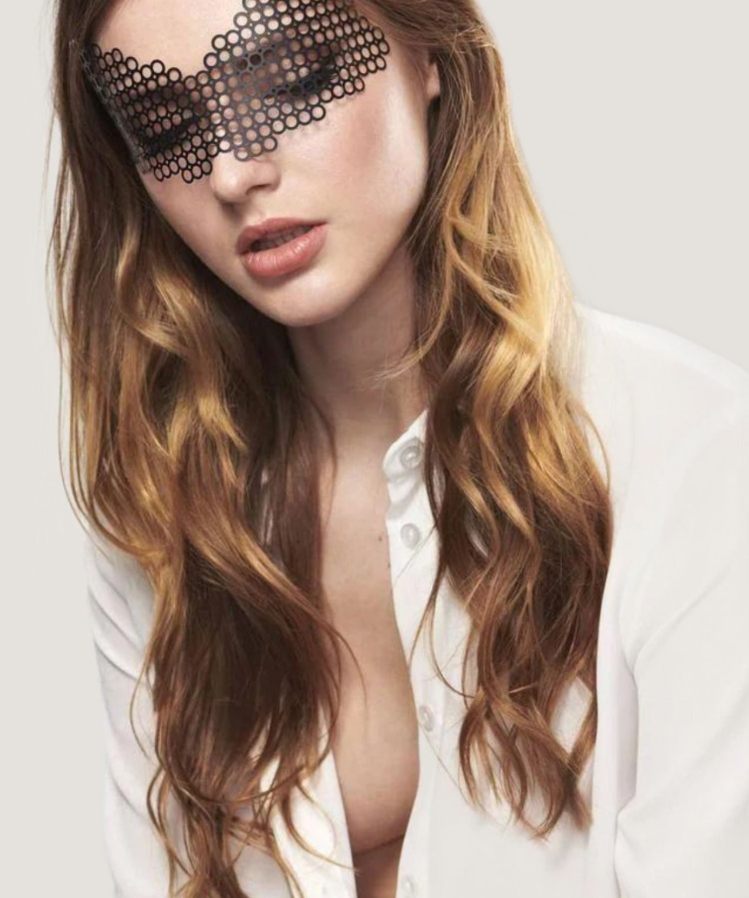 Bijoux Indiscrets Erika Mask (Black) | Avec Amour Lingerie