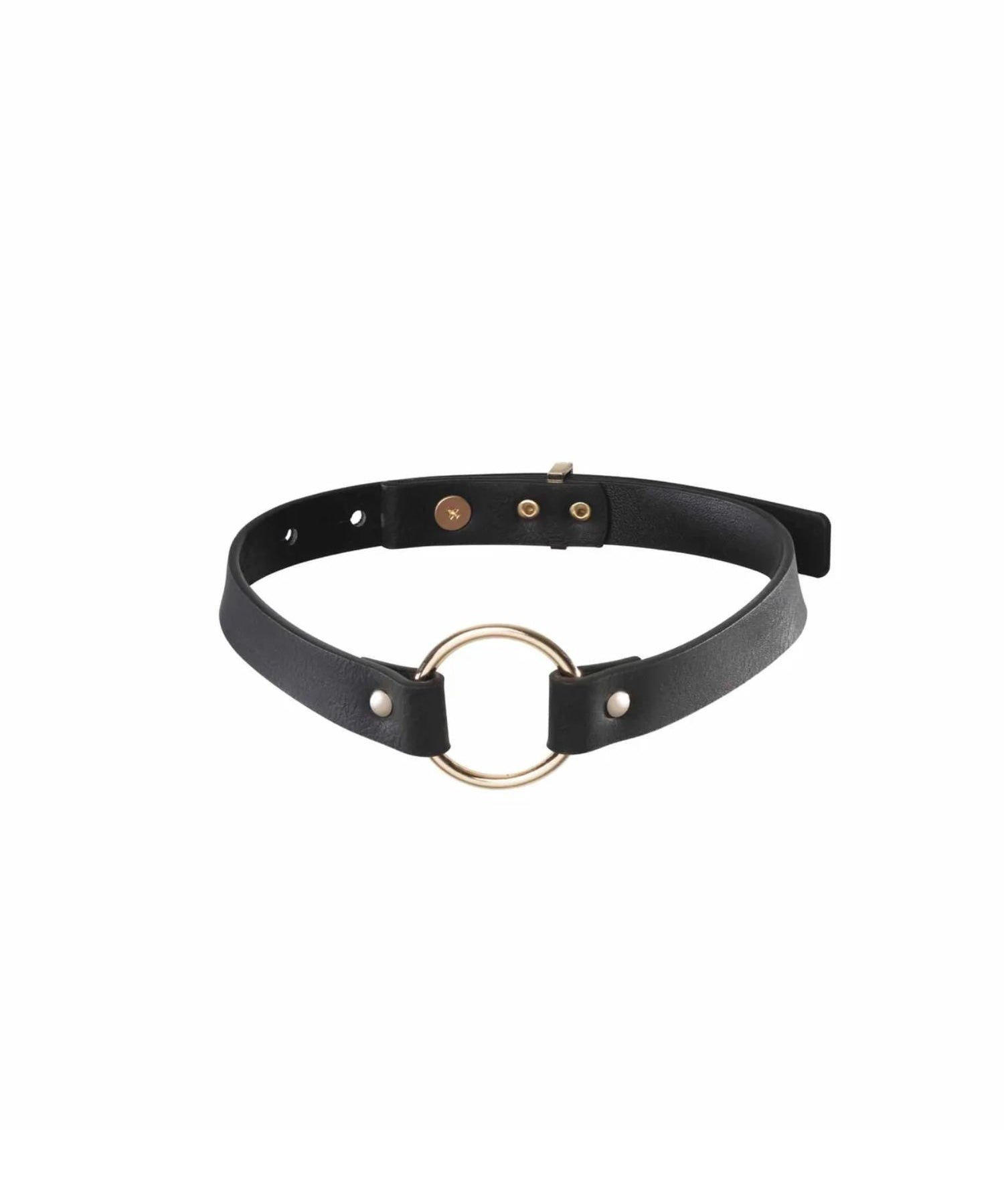 Bijoux Indiscrets MAZE Single Choker (Black) | Avec Amour Lingerie