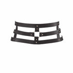 Bijoux Indiscrets MAZE Wide Belt Restraint (Black) | Avec Amour Lingerie