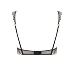 Bluebella Amarosa Wired Bra (Black/Sheer) | Avec Amour Luxury Lingerie