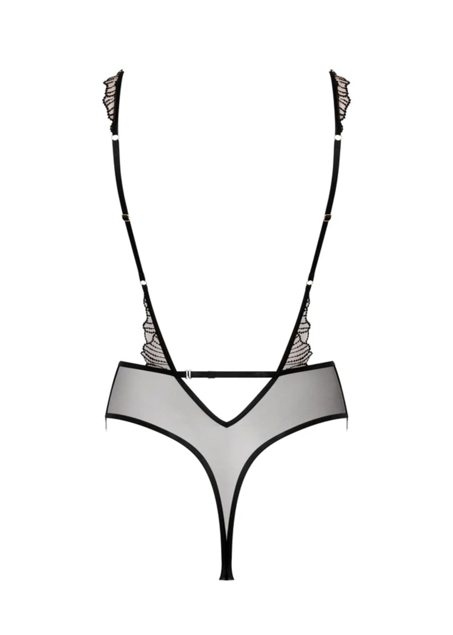 Bluebella Amasora Soft Body (Black/Sheer) | Avec Amour Luxury Lingerie