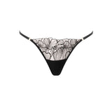 Bluebella Amasora Thong (Black/Sheer) | Avec Amour Luxury Lingerie