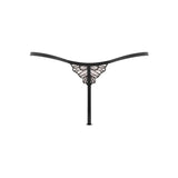 Bluebella Amasora Thong (Black/Sheer) | Avec Amour Luxury Lingerie