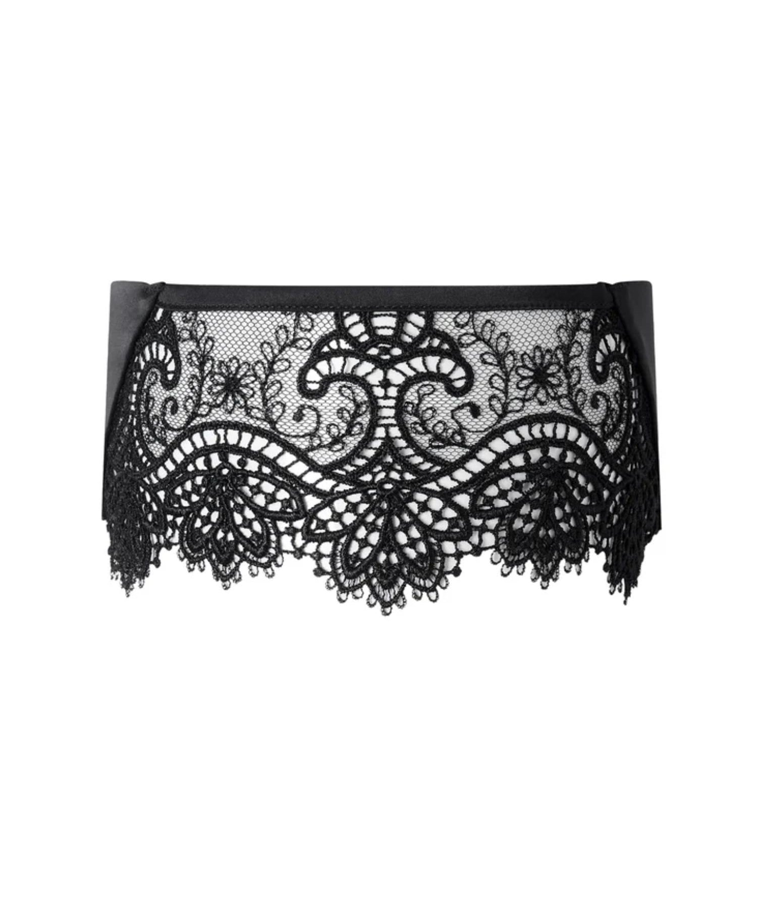 Bluebella Arella Lace Eyemask (Black) | Avec Amour Lingerie