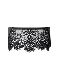 Bluebella Arella Lace Eyemask (Black) | Avec Amour Lingerie