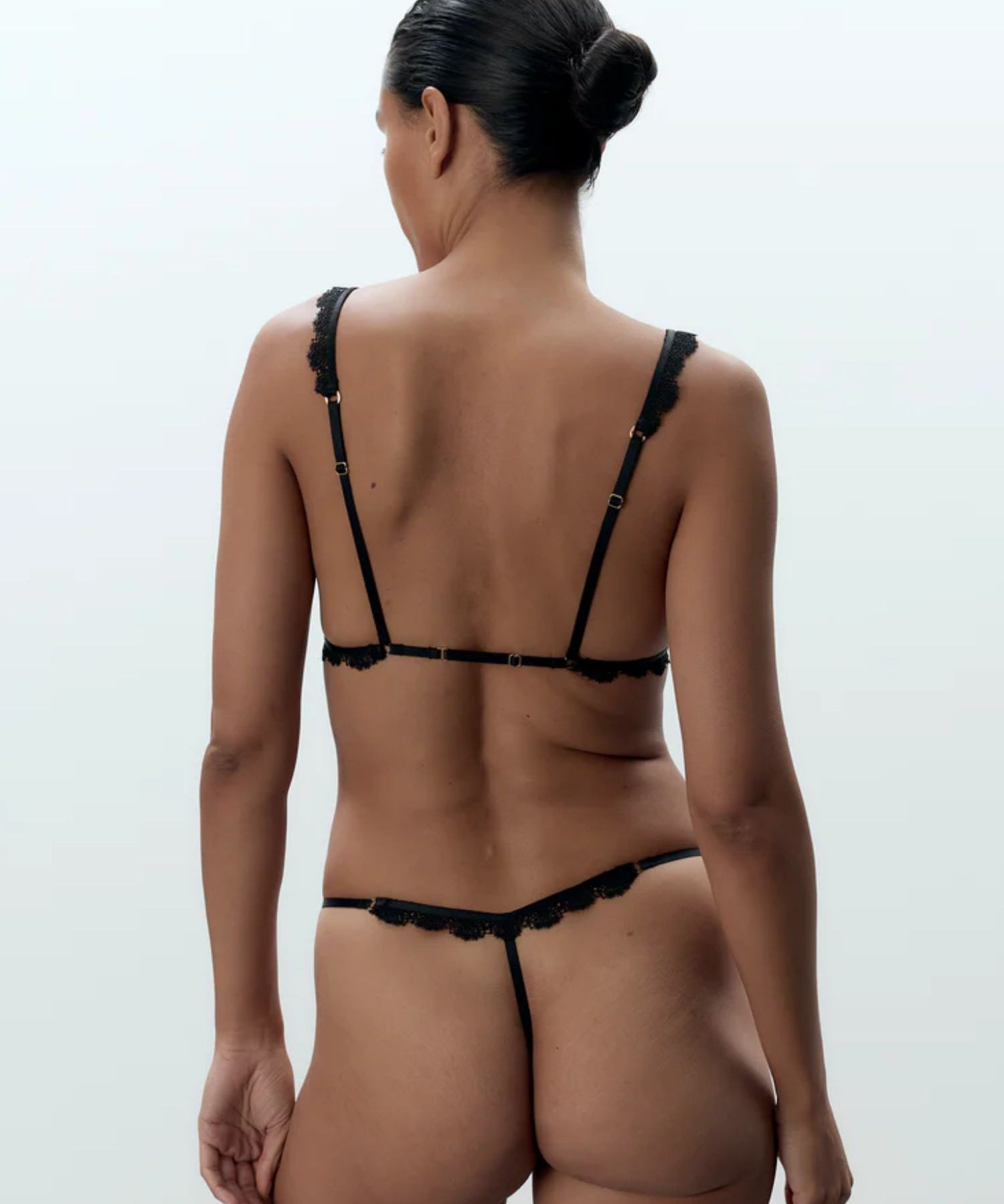 Bluebella Arella Open Cup Bodysuit (Black) | Avec Amour Lingerie
