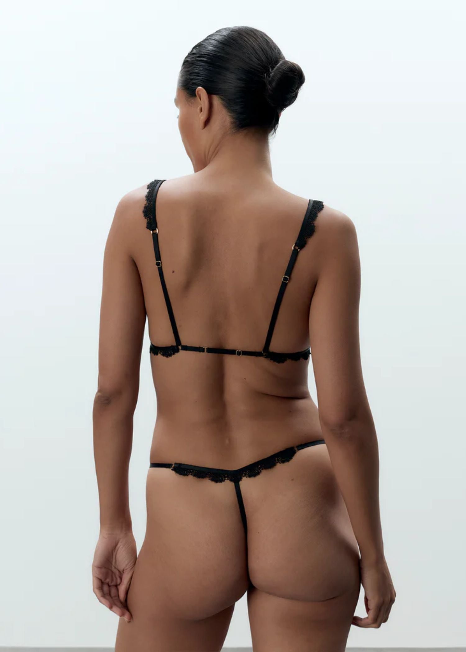 Bluebella Arella Open Cup Bodysuit (Black) | Avec Amour Lingerie