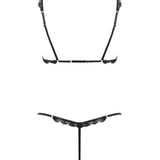 Bluebella Arella Open Cup Bodysuit (Black) | Avec Amour Lingerie