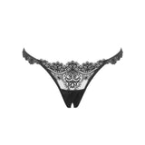 Bluebella Arella Open Panty (Black) | Avec Amour Lingerie
