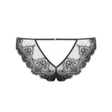 Bluebella Arella Open Panty (Black) | Avec Amour Lingerie