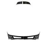 Bluebella Arella Wired Harness Open Bra (Black) | Avec Amour Lingerie
