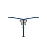 Bluebella Calantha Thong (Navy Peony / Ice Water Blue) | Avec Amour Luxury Lingerie